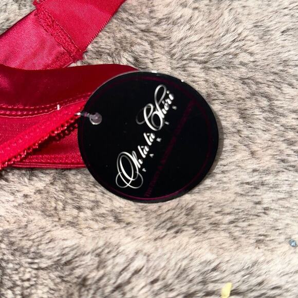 Oh la la Cheri red lingerie panties | Sz OS - Picture 3 of 5